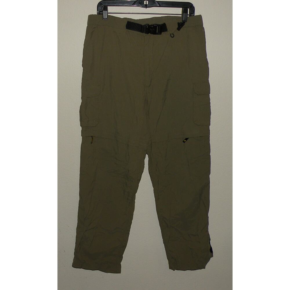 Boy Scouts America BSA Men’s Convertible Switchback Uniform Pants 34 x 31 Green